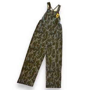 Kids Camo Carhartt cover all overall bibs size 14